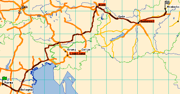 Parma - Miskolc